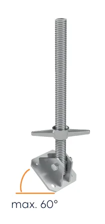 Socle réglable articulé 60°